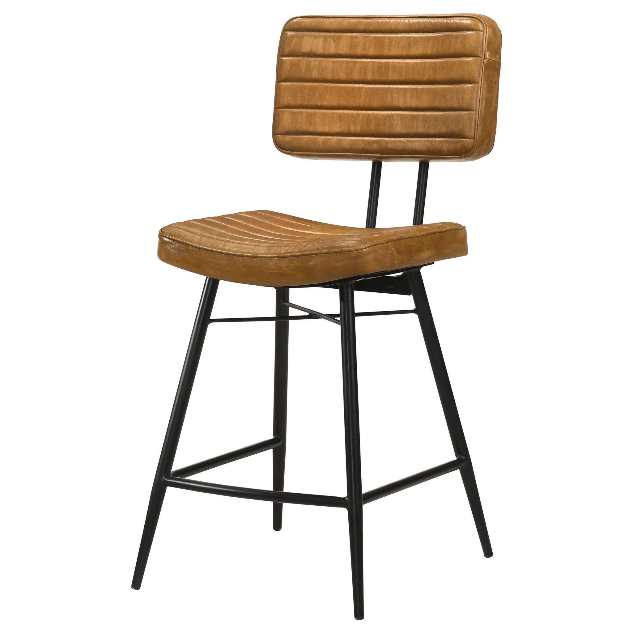 Partridge Leather Counter Chair (Set of 2) - Image 4