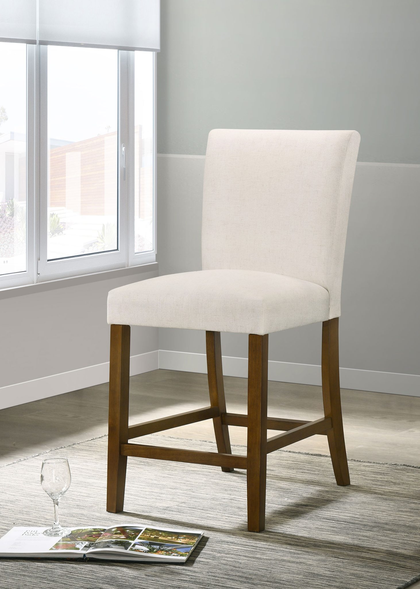 Paxton Upholstered Counter Height Dining Chair (Set of 2) - Image 2