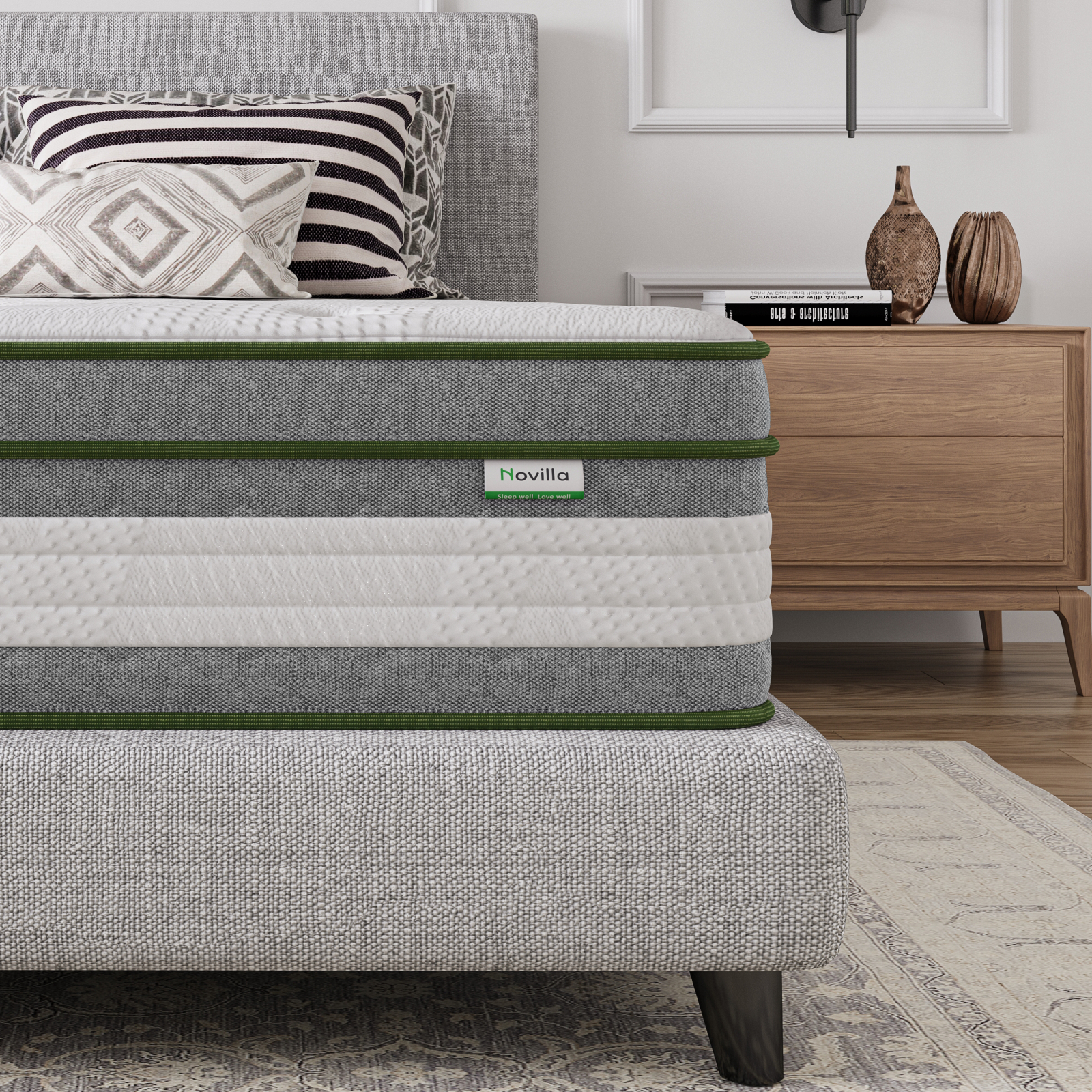12" Vitality Hybrid Mattress - Image 3