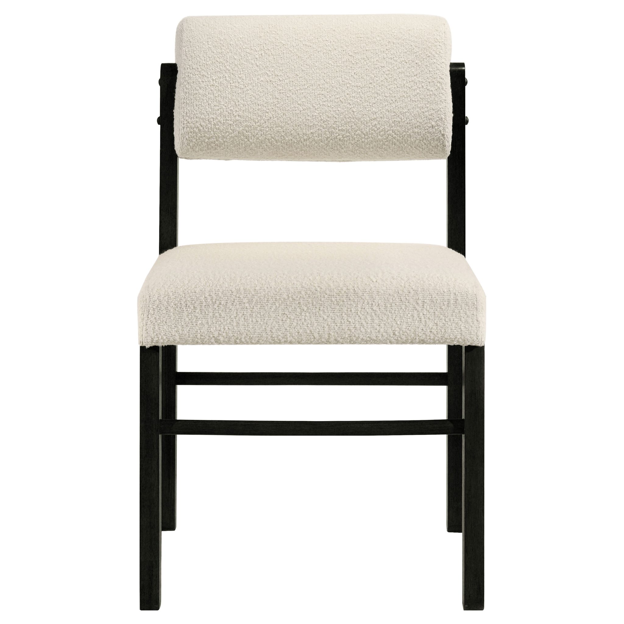 Kehoe Upholstered Dining Side Chair Cream (Set of 2) - Image 4