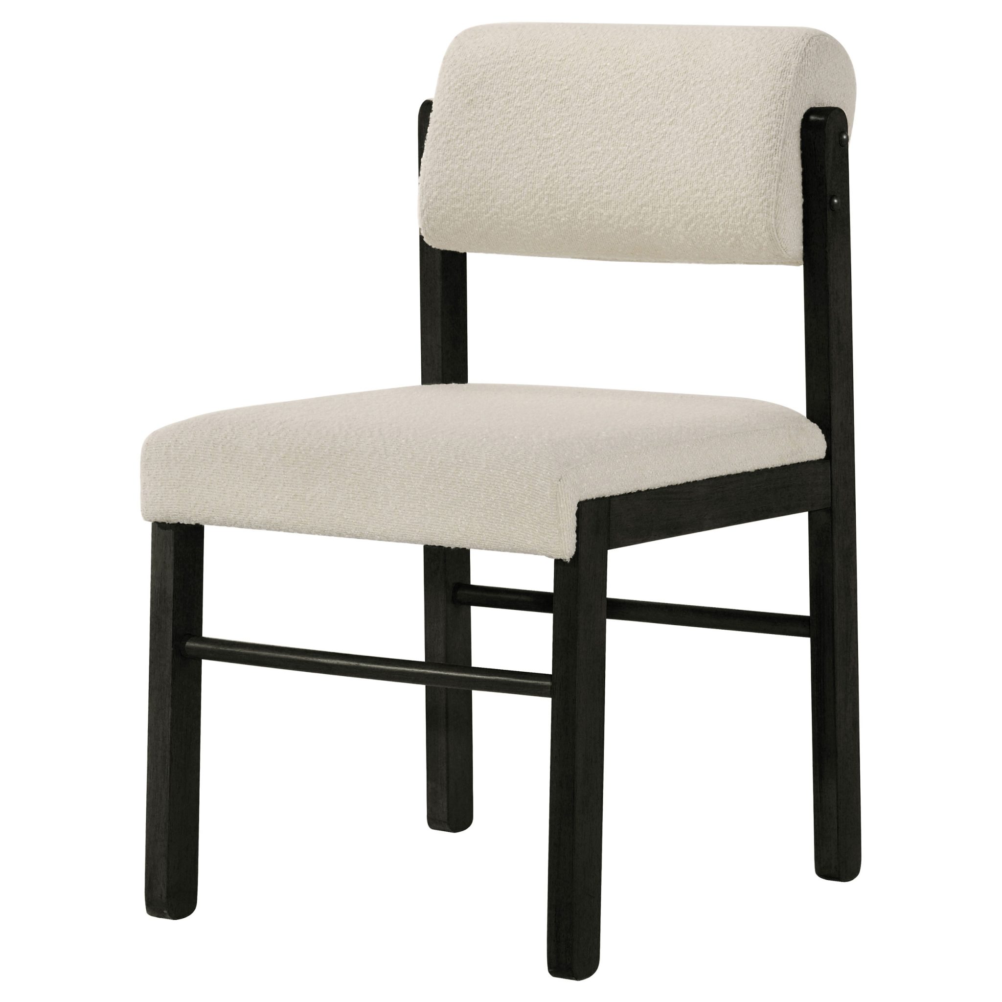 Kehoe Upholstered Dining Side Chair Cream (Set of 2) - Image 5