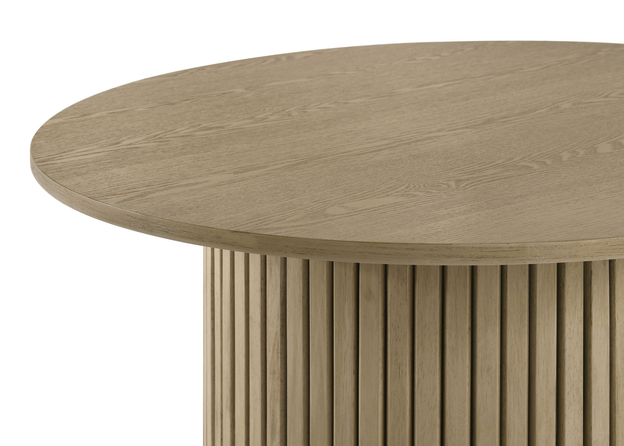 Hamlyn 5-piece Round Wood Counter Height Dining Set Natural Oak - Image 5