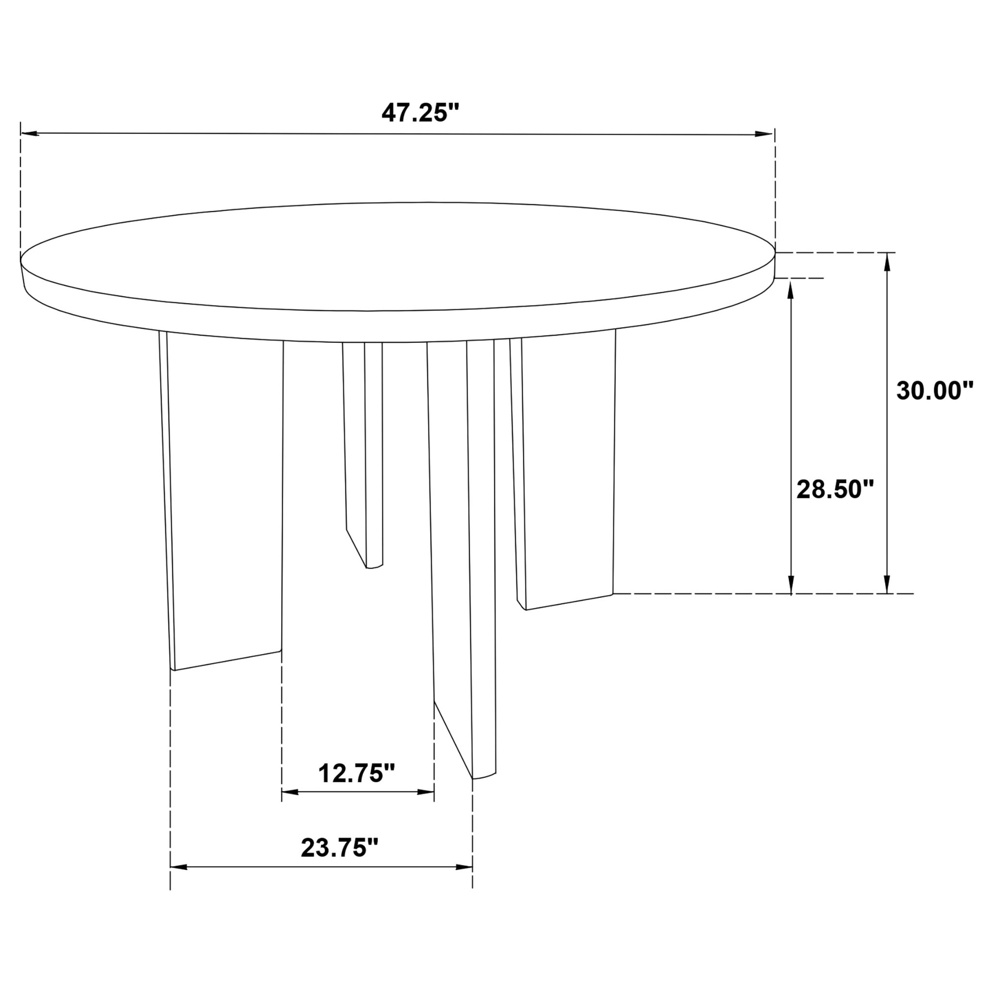Strouse 5-piece Dining Set Natural Oak - Image 14