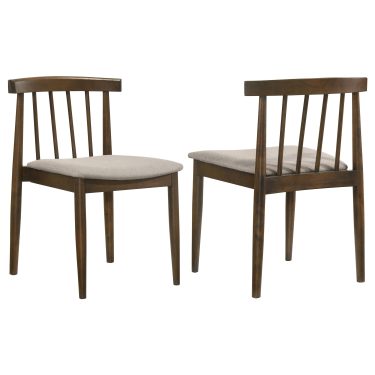 Cullen Dining Side Chair Upholstered Seat (Set of 2)