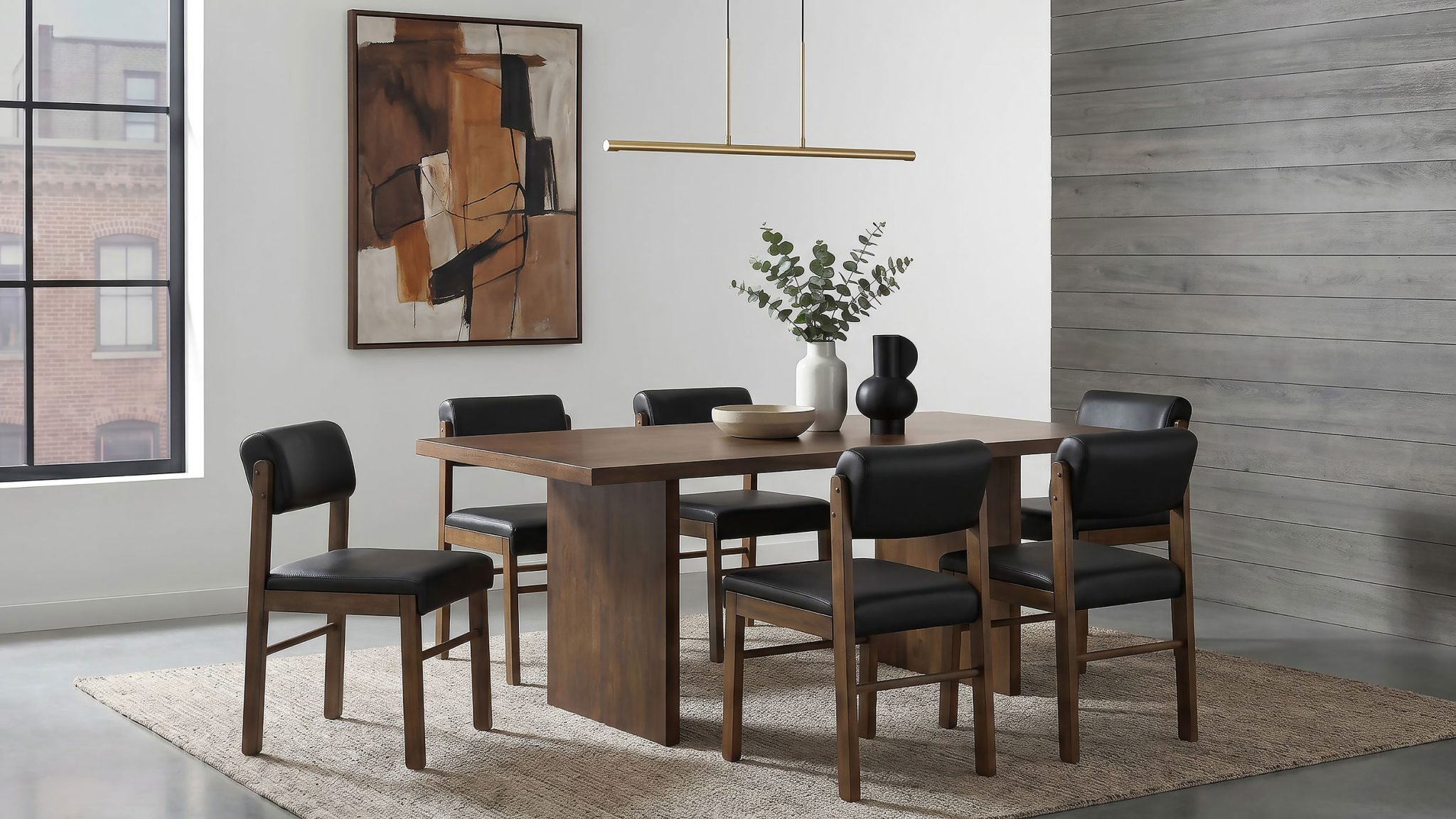 Decker 82-inch Rectangular Wood Dining Table - Image 13