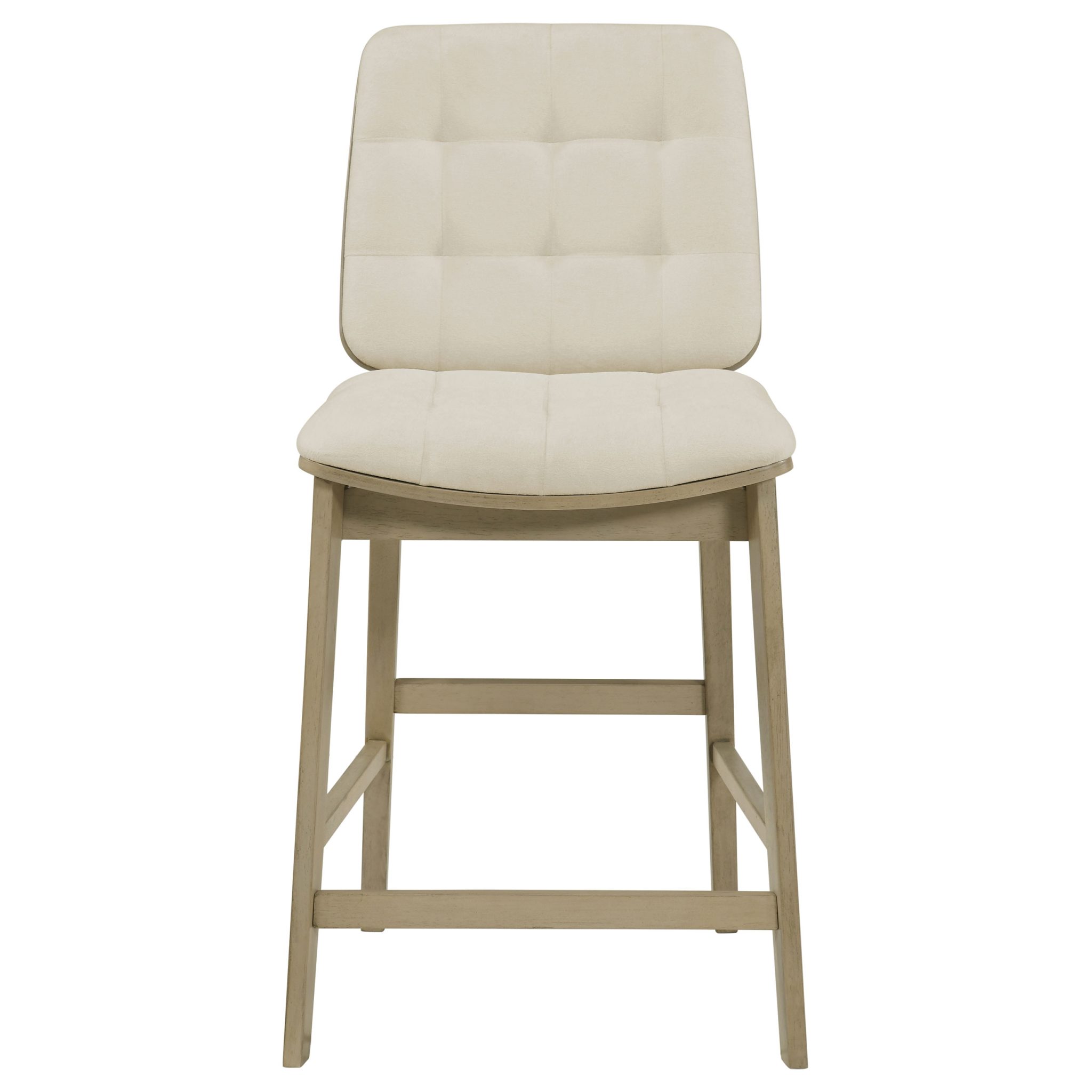 Redbridge Upholstered Counter Chair Cream (Set of 2) - Image 4