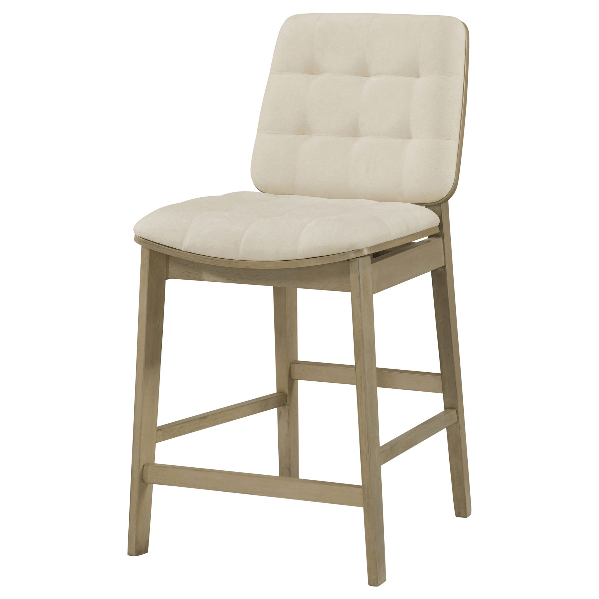 Redbridge Upholstered Counter Chair Cream (Set of 2) - Image 5