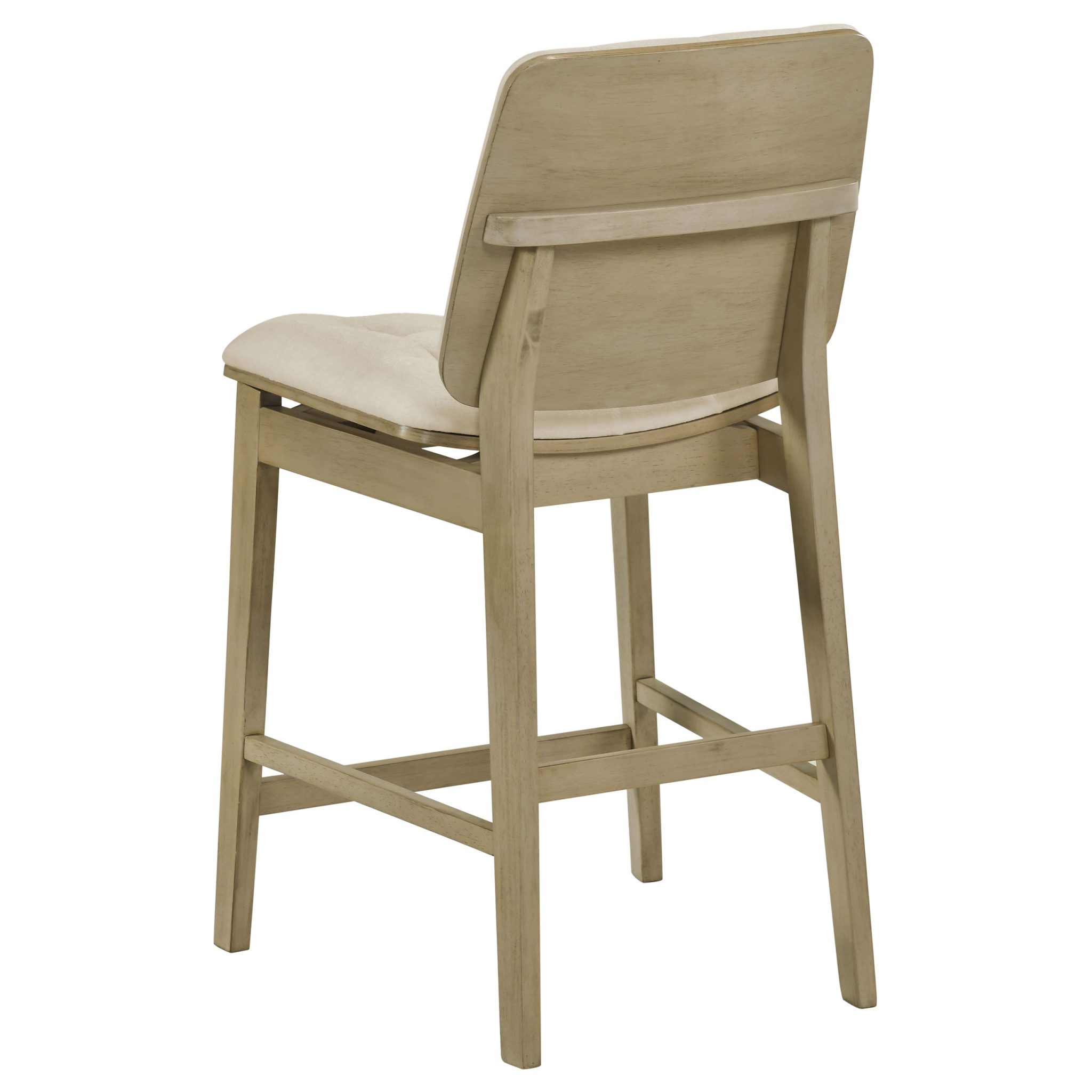 Redbridge Upholstered Counter Chair Cream (Set of 2) - Image 7