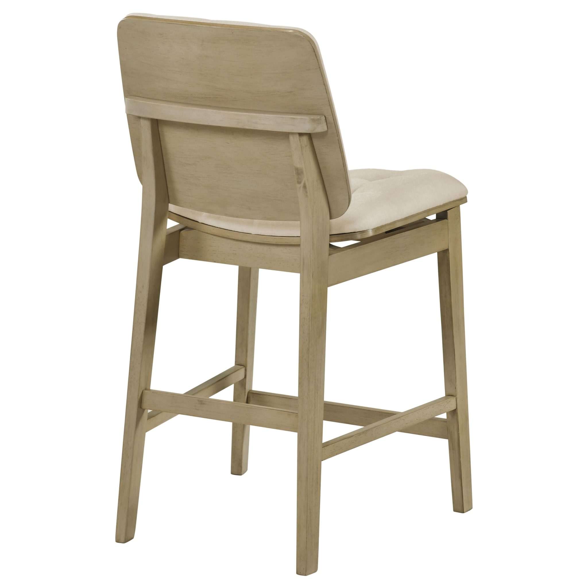 Redbridge Upholstered Counter Chair Cream (Set of 2) - Image 8