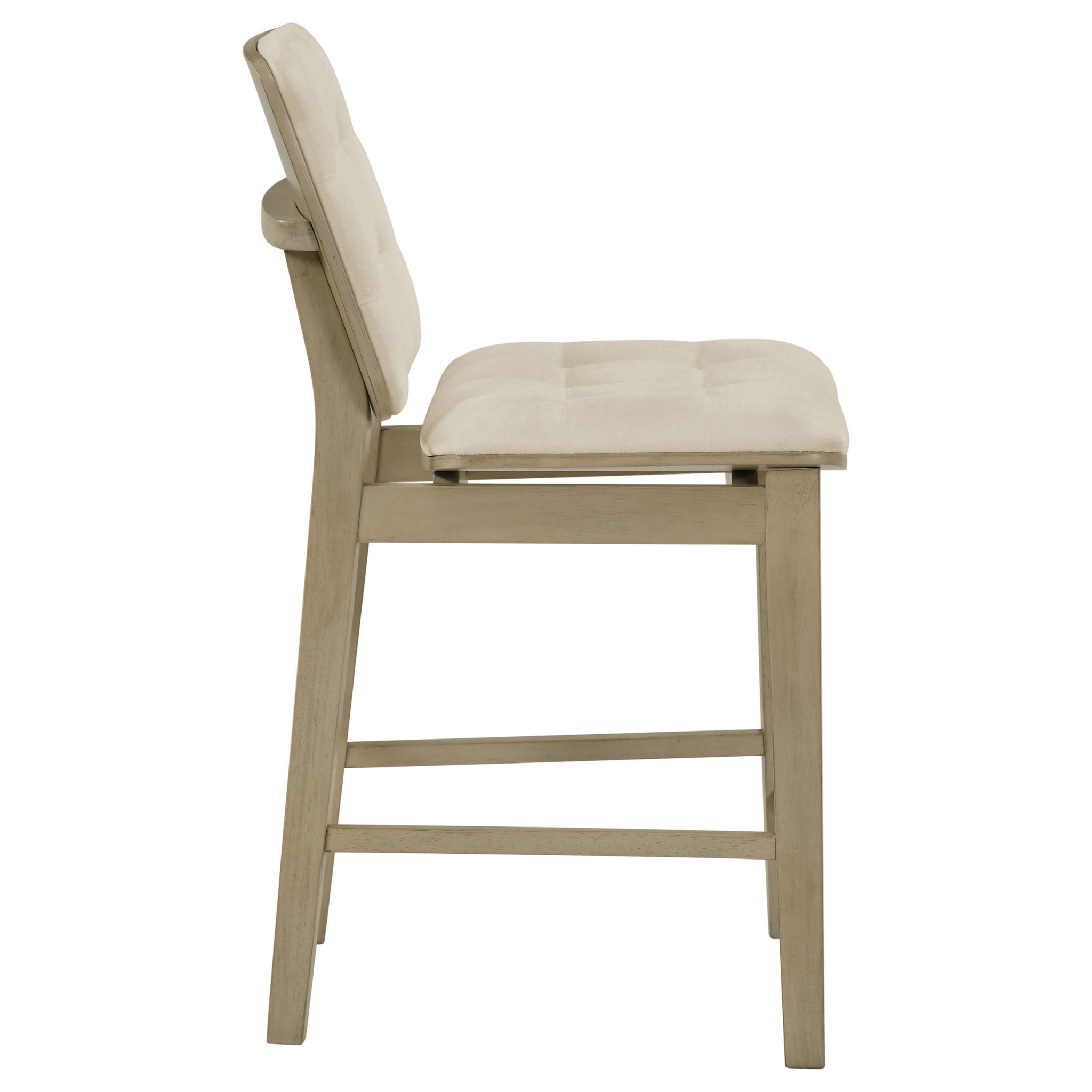 Redbridge Upholstered Counter Chair Cream (Set of 2) - Image 9
