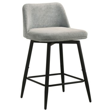 Mellor Swivel Counter Chair Grey (Set of 2)
