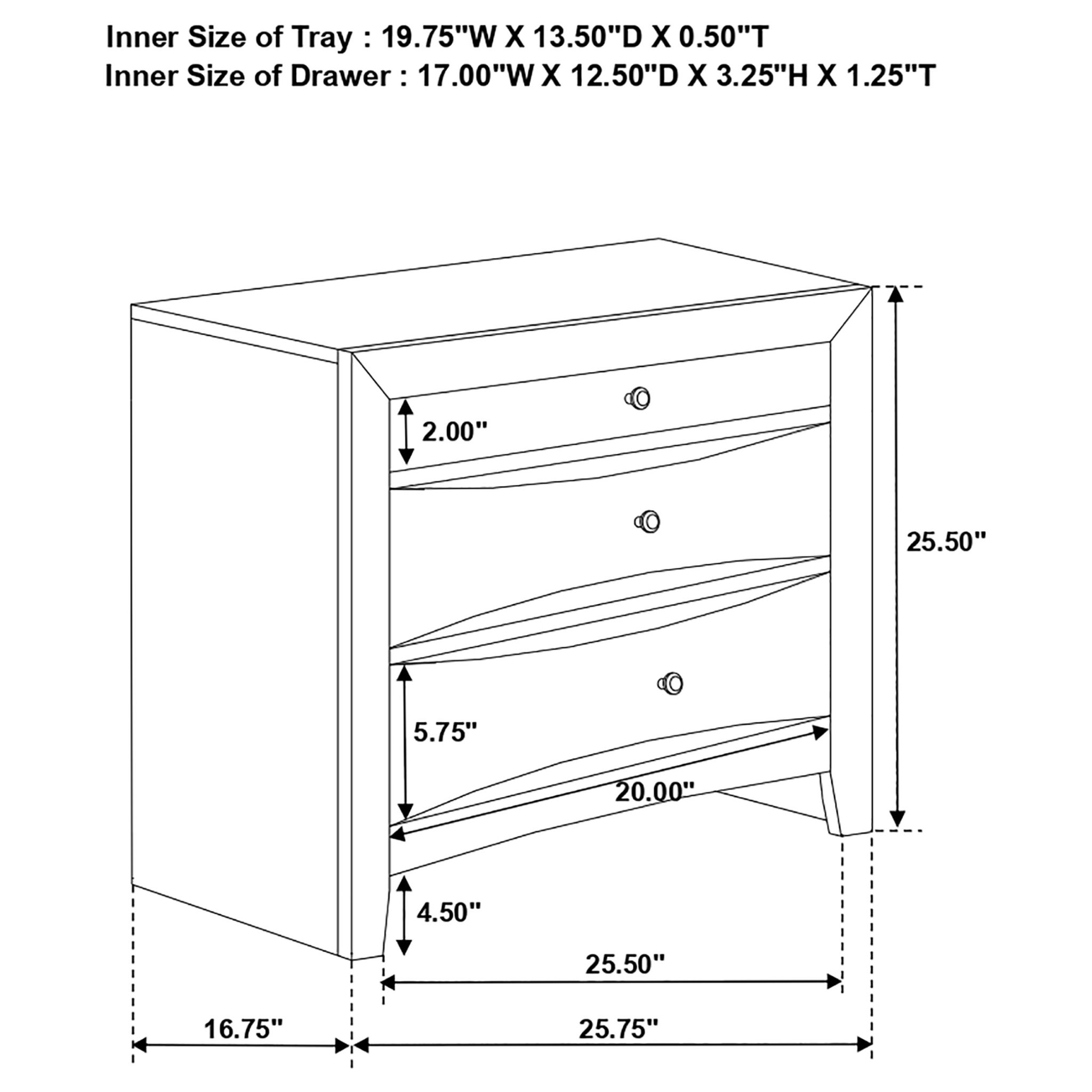 Briana Storage Bedroom Set Black - Image 12