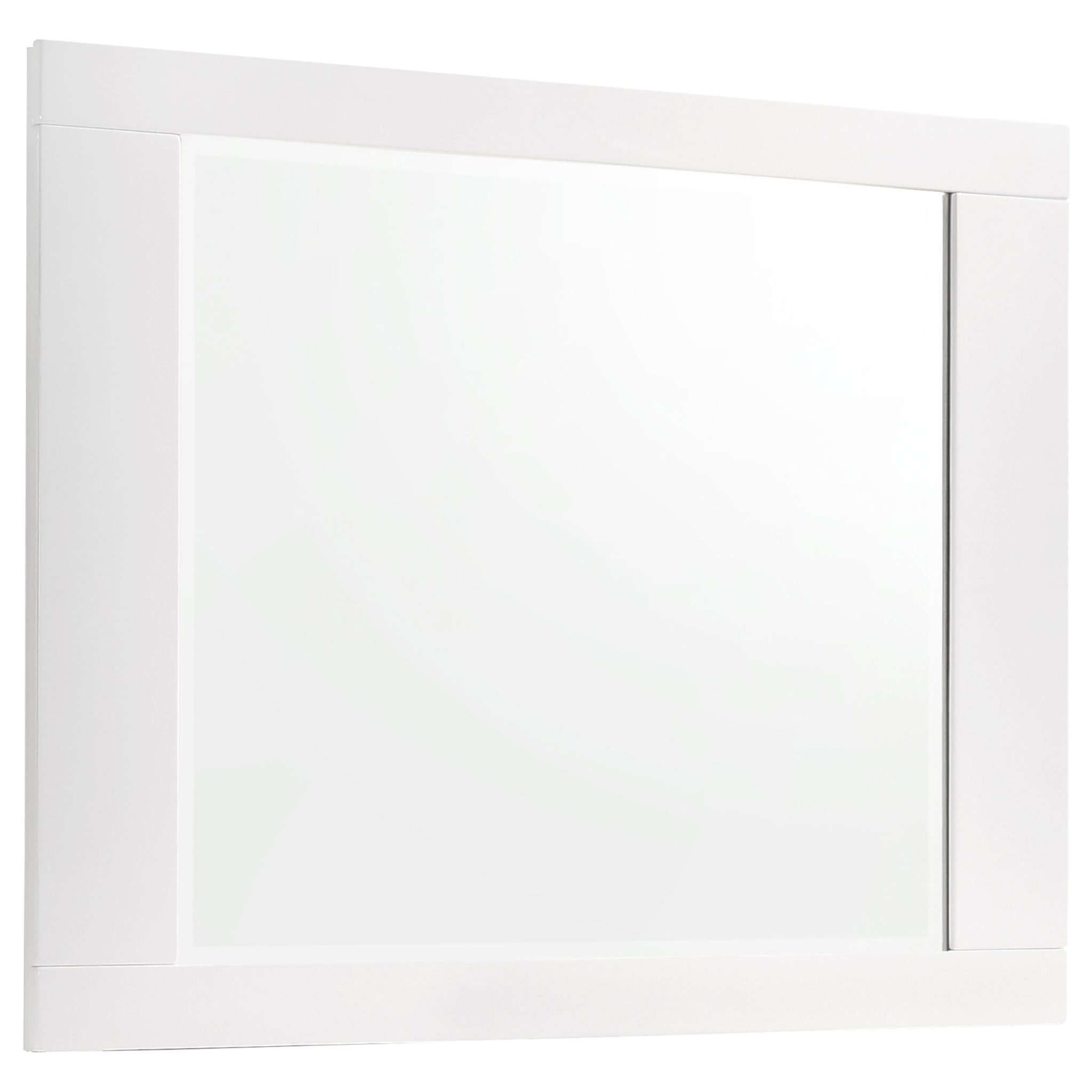Felicity Storage Platform Bedroom Set White High Gloss - Image 9