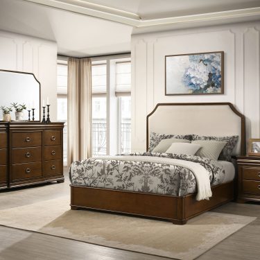 Garland Bedroom Set Brown Cherry