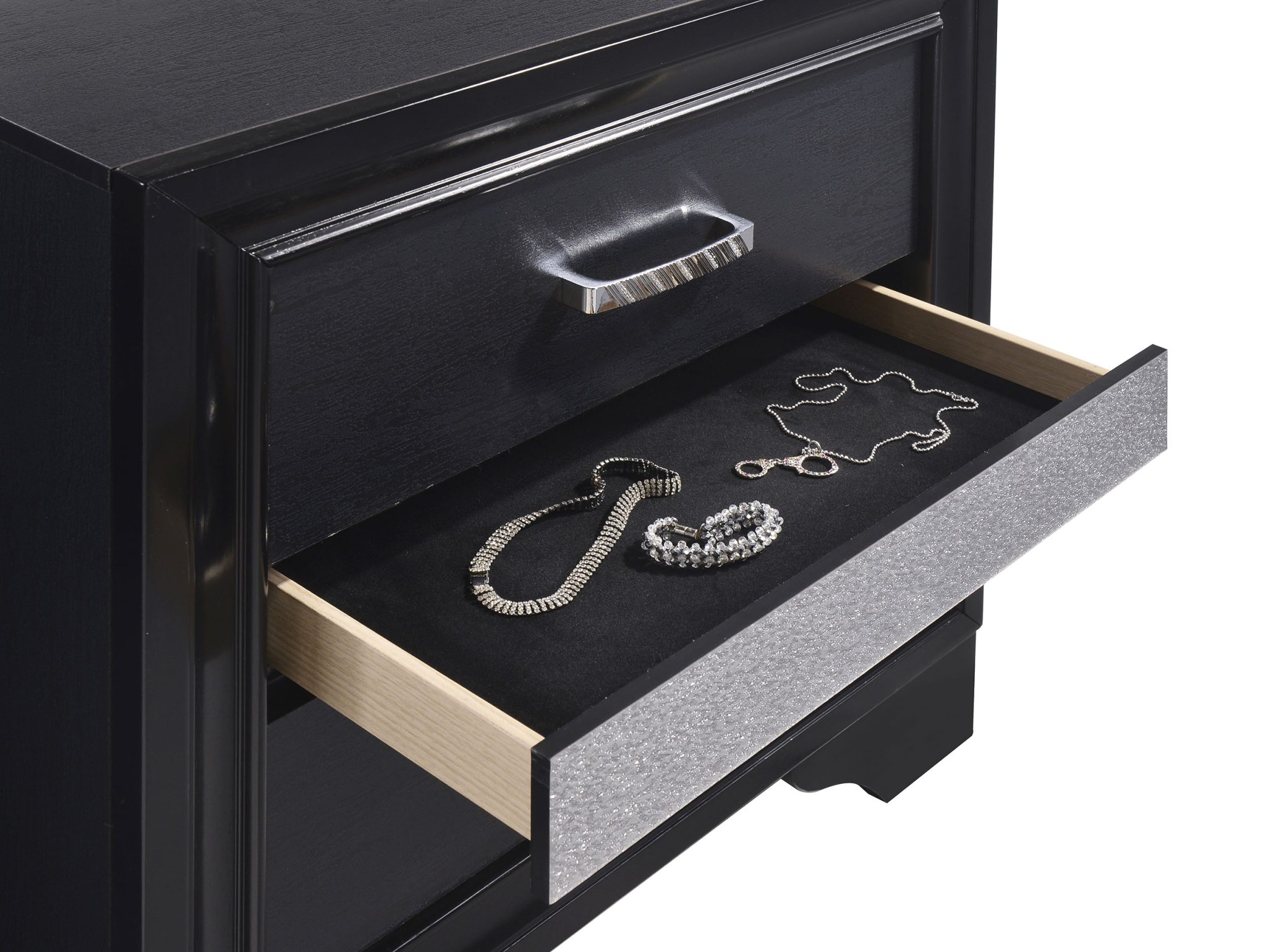Miranda Storage Bedroom Set Black - Image 14