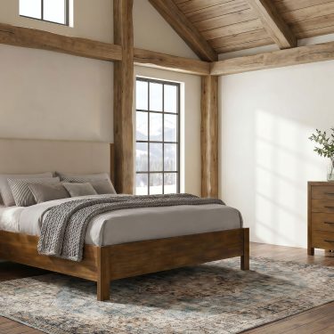 Adderley Bedroom Set Warm Brown