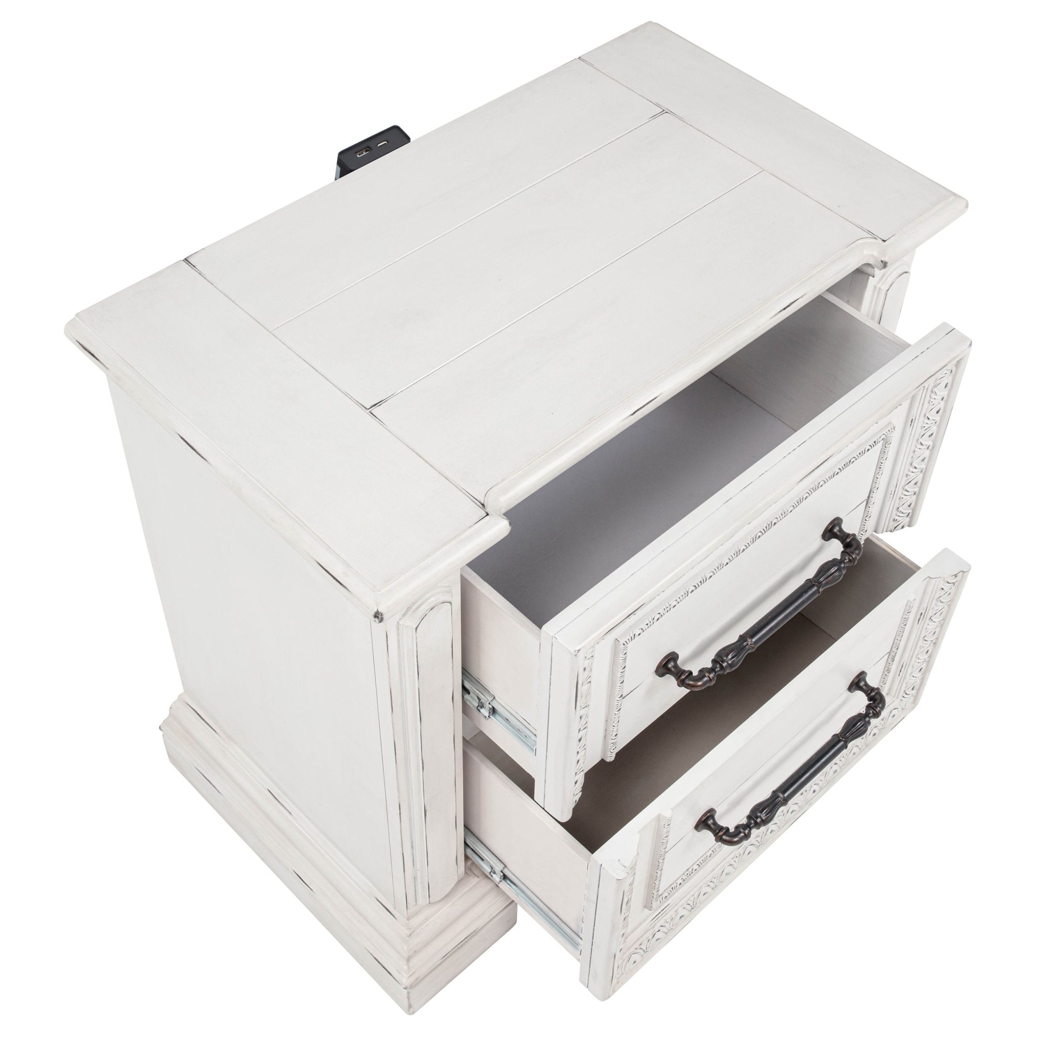 McKinney Bedroom Set Vintage White - Image 12