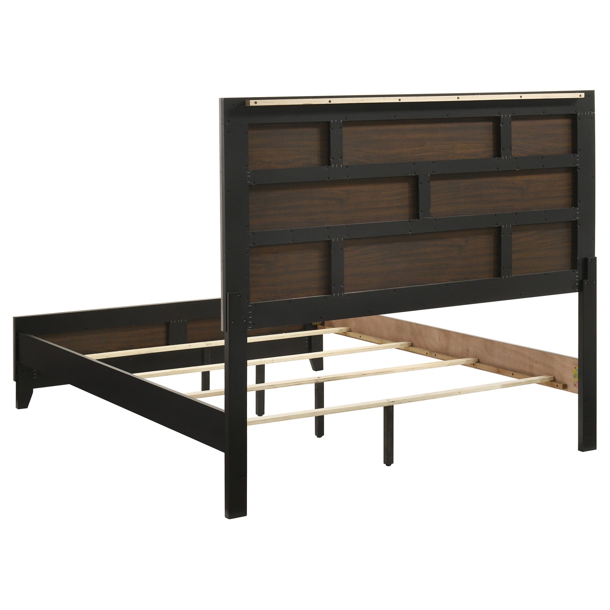 Valen Panel Bed Light Taupe - Image 5
