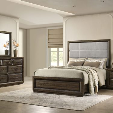 Atlas Bedroom Set Dark Oak