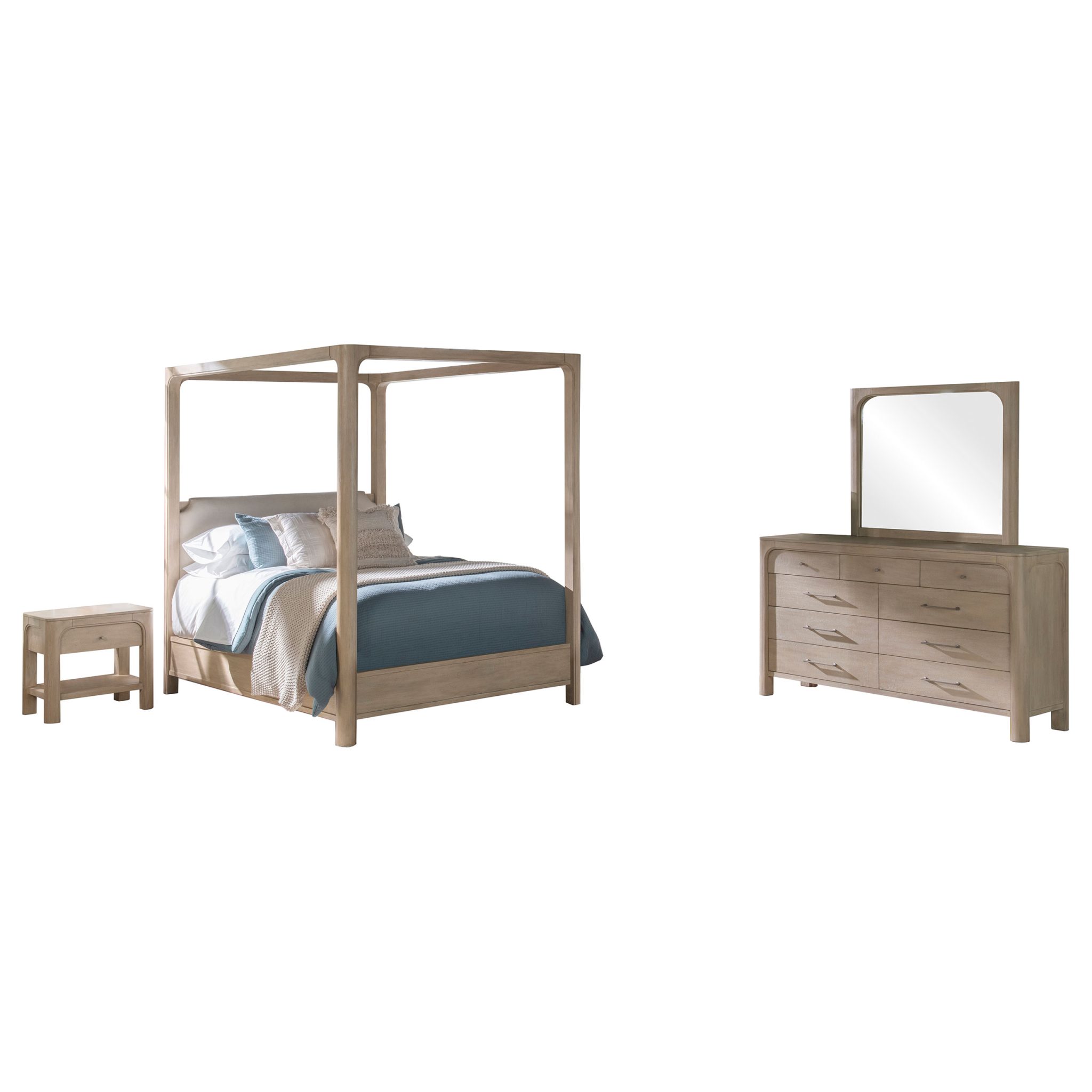 Solano Canopy Bed Weathered Mango - Image 2