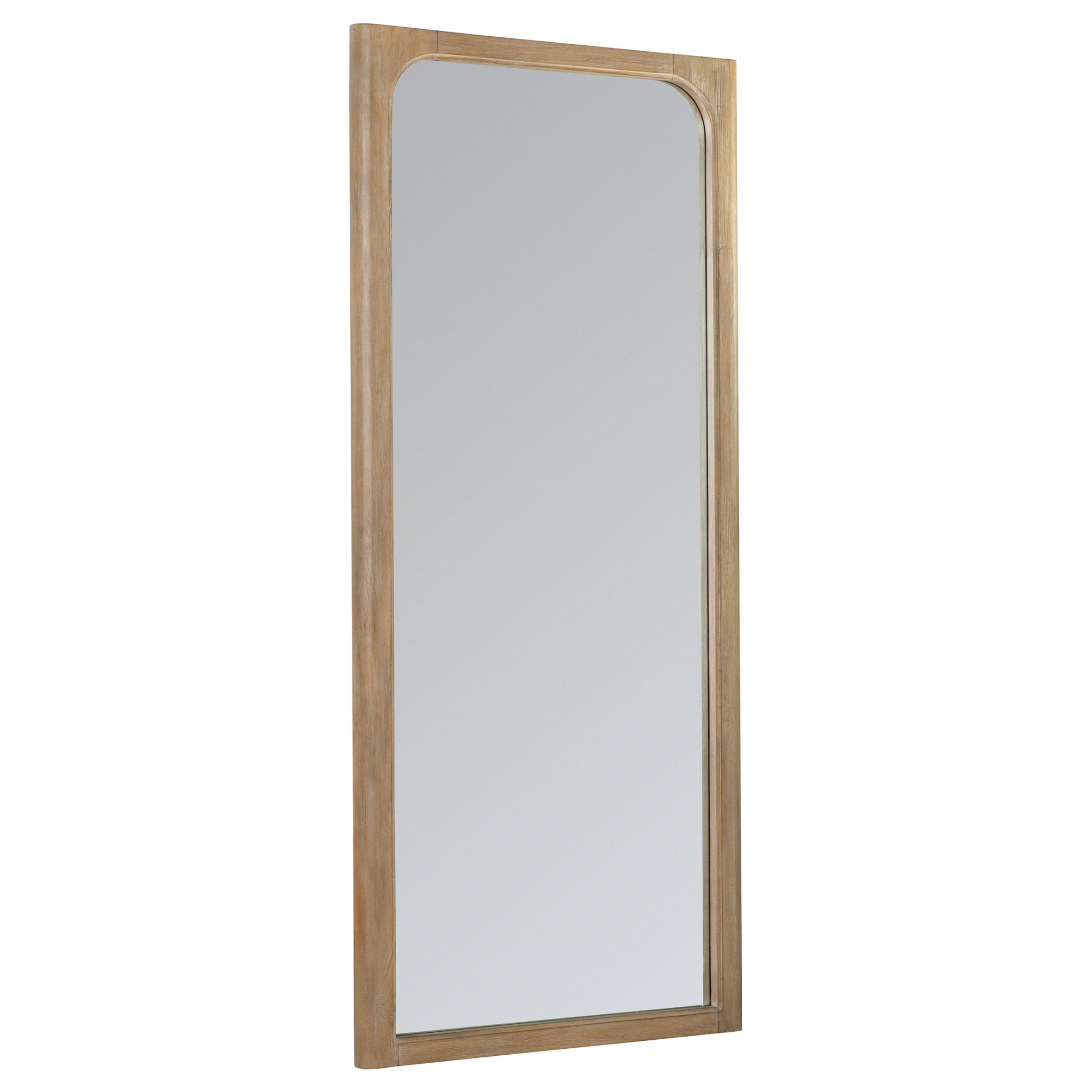 Solano 80-inch Full Length Floor Mirror Weathered Mango - Image 2