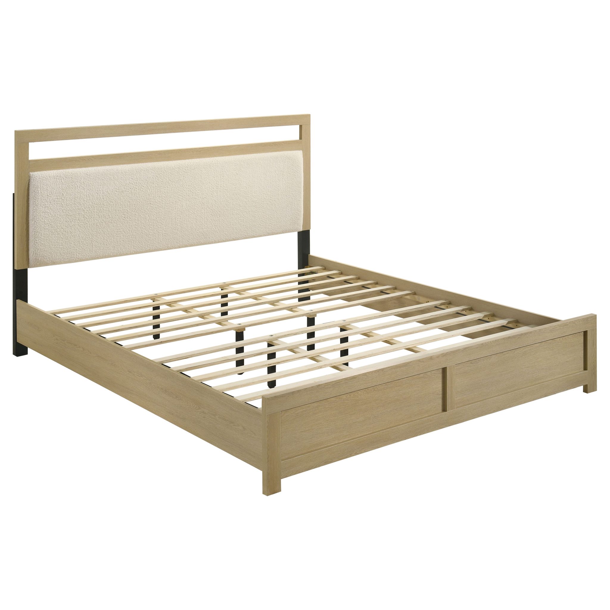 Hendricks Panel Bedroom Set Light Oak - Image 3