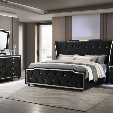 Lorient Bedroom Set Black