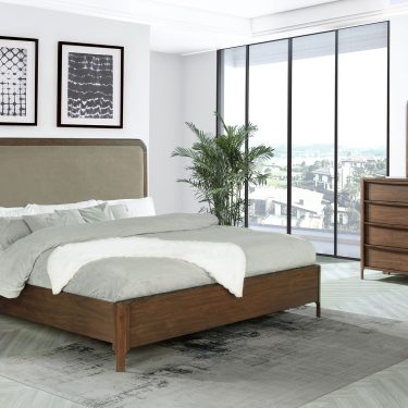 Maderia Bedroom Set Walnut