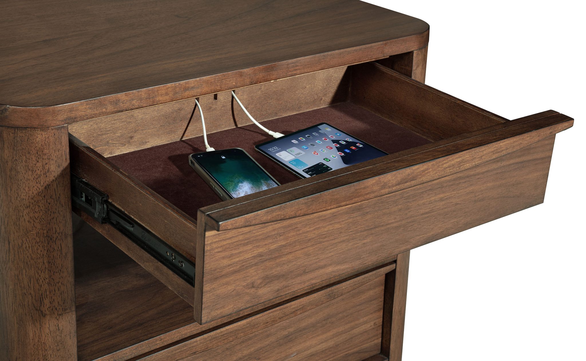 Maderia Bedroom Set Walnut - Image 12