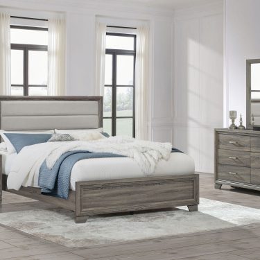 Wright Bedroom Set Brown Oak