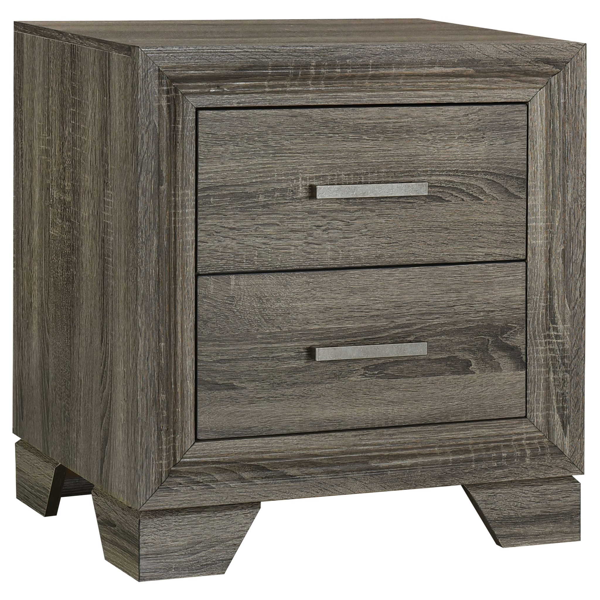 Wright Bedroom Set Brown Oak - Image 5