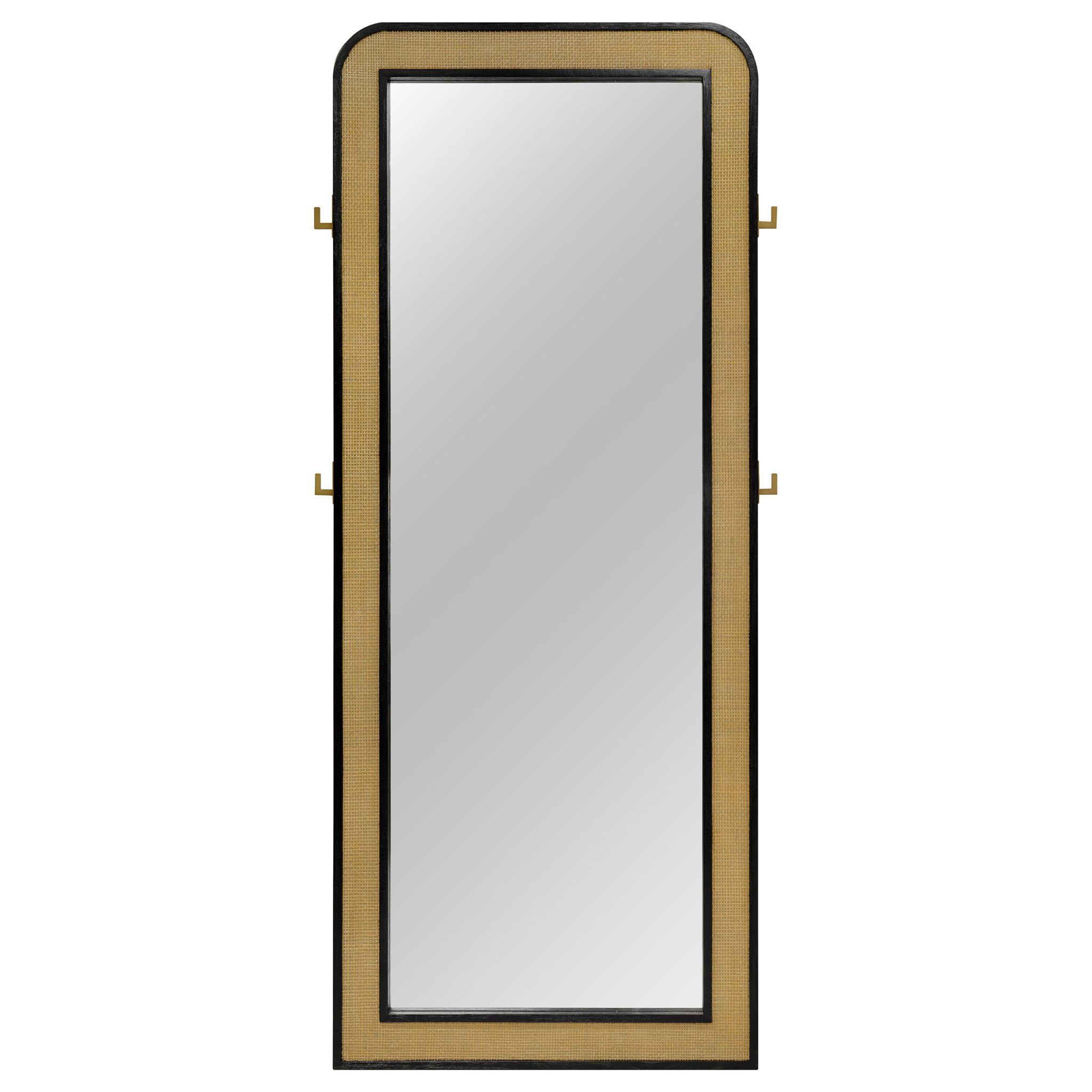 Arini Cane Weave Full Length Standing Floor Mirror - Image 3