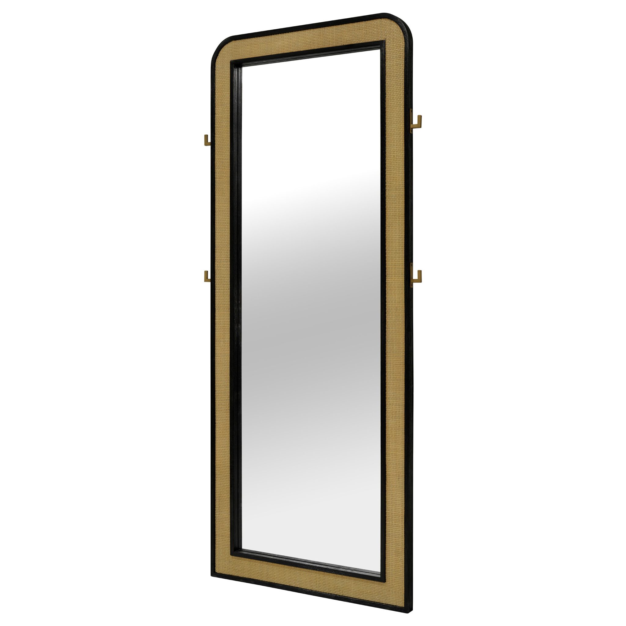Arini Cane Weave Full Length Standing Floor Mirror - Image 4