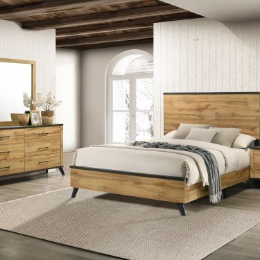 Kaywood Bedroom Set Natural Pine