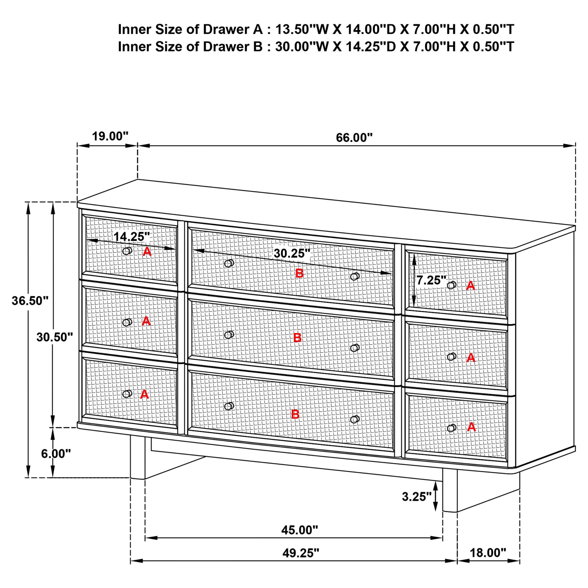 Kailani Bedroom Set Beige Oak - Image 18