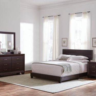 Dorian Bed Dark Cocoa