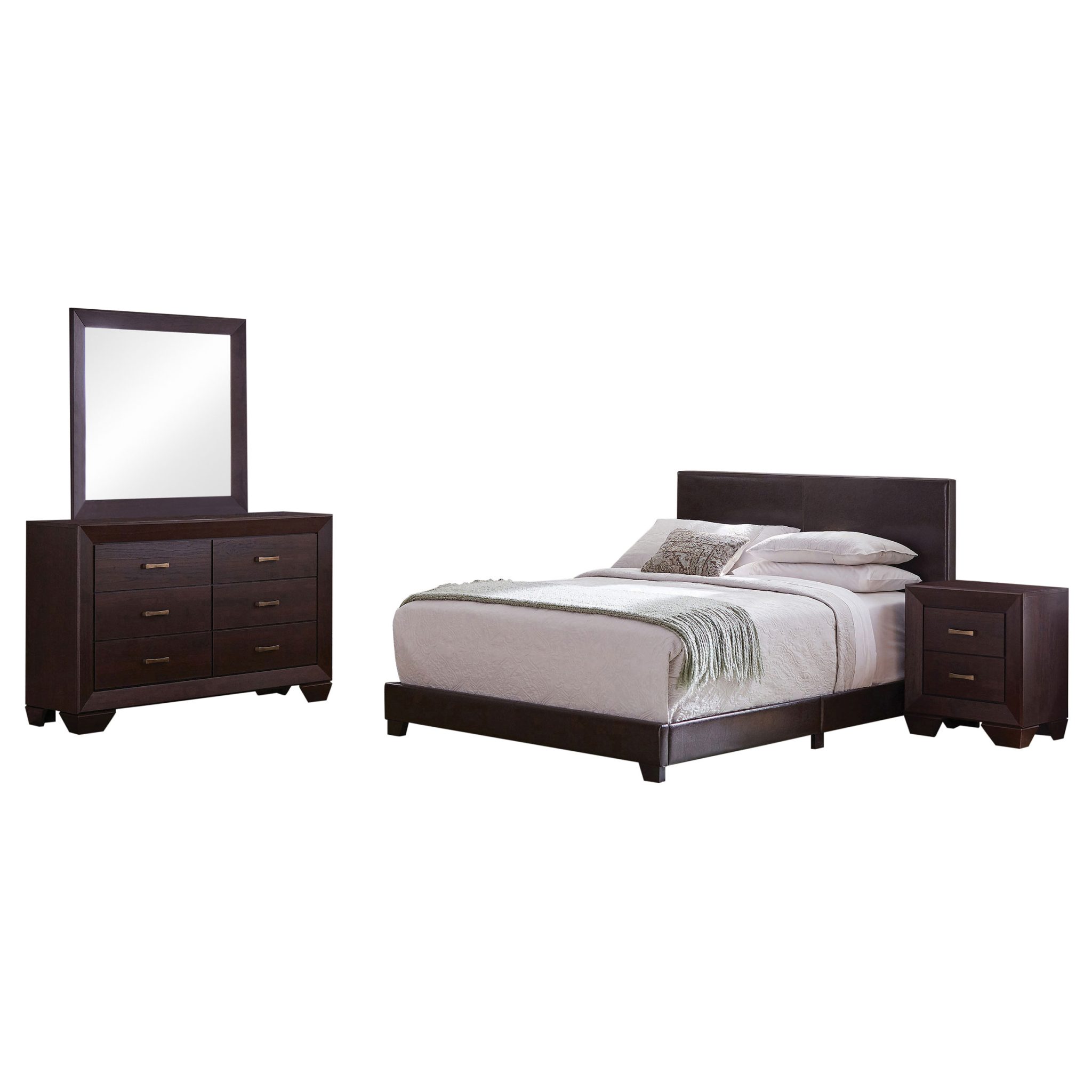 Dorian Bed Dark Cocoa - Image 2