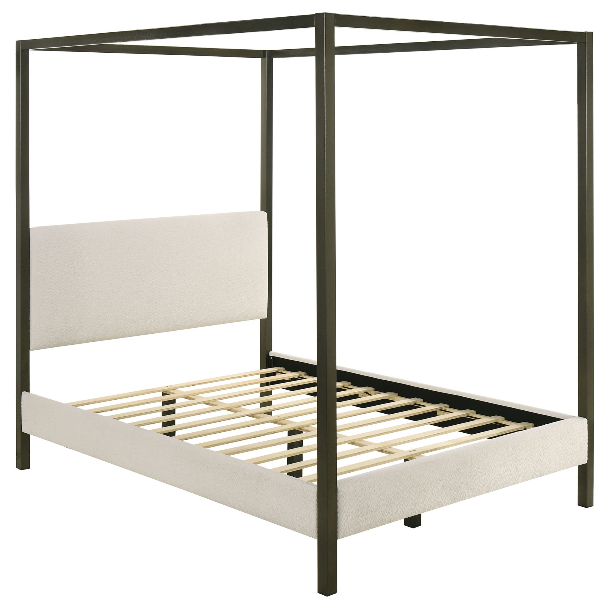 Monroe Canopy Bed Vanilla - Image 2