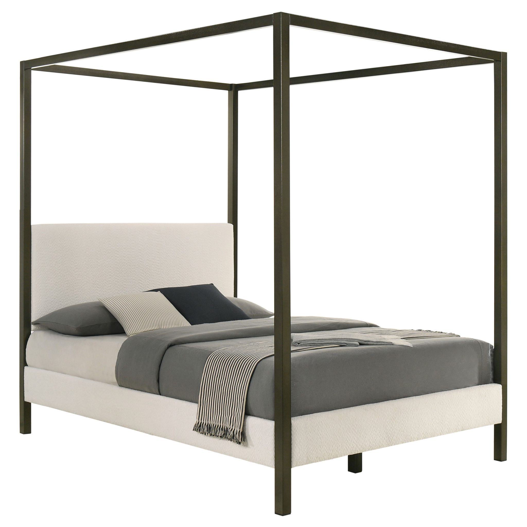 Monroe Canopy Bed Vanilla - Image 3