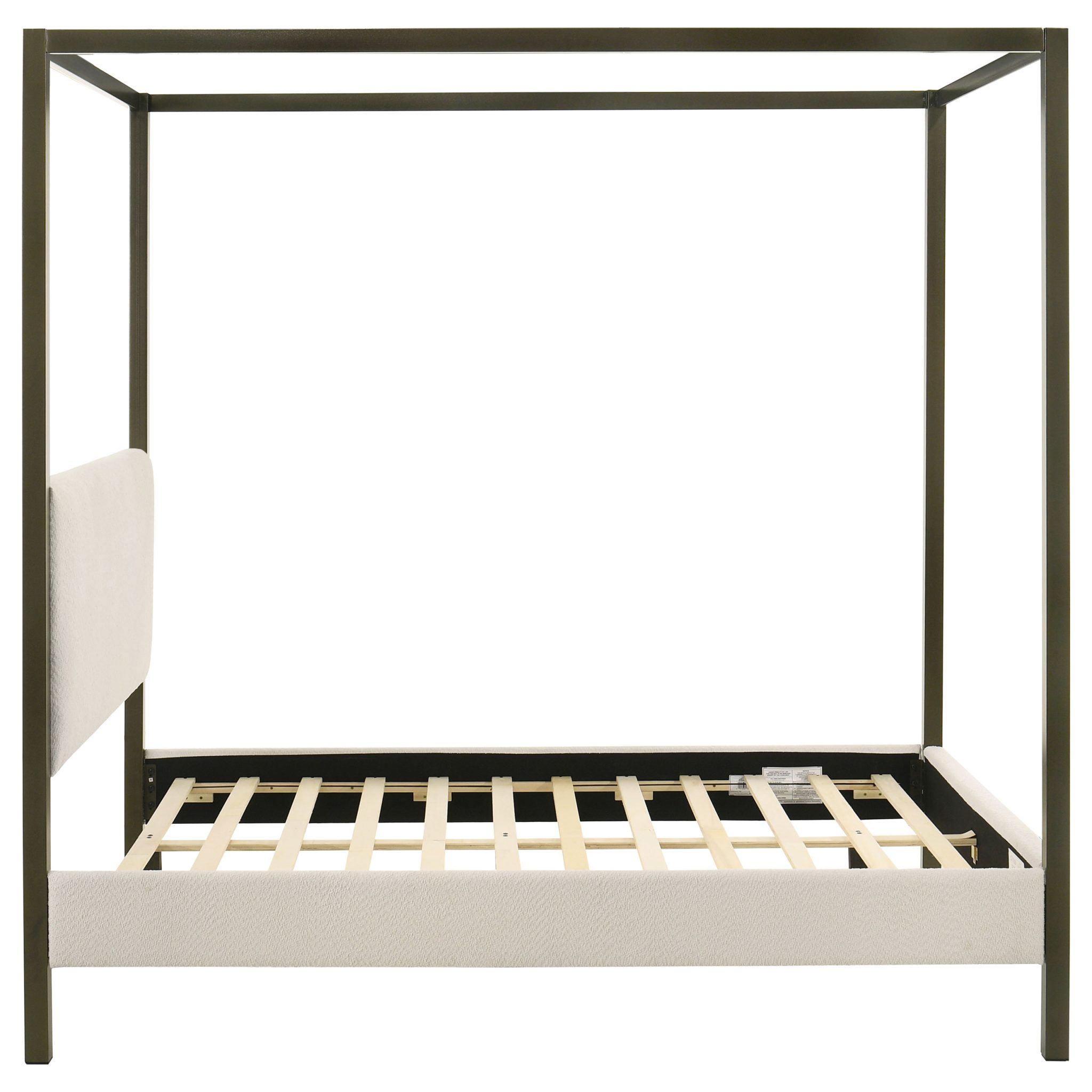 Monroe Canopy Bed Vanilla - Image 6