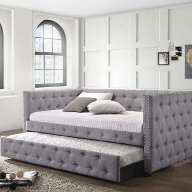Mockern Daybed with Trundle Grey