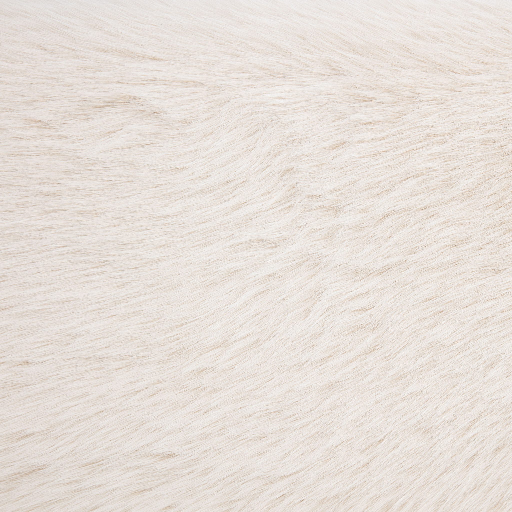Rebecca Faux Fur Bed Cream - Image 8