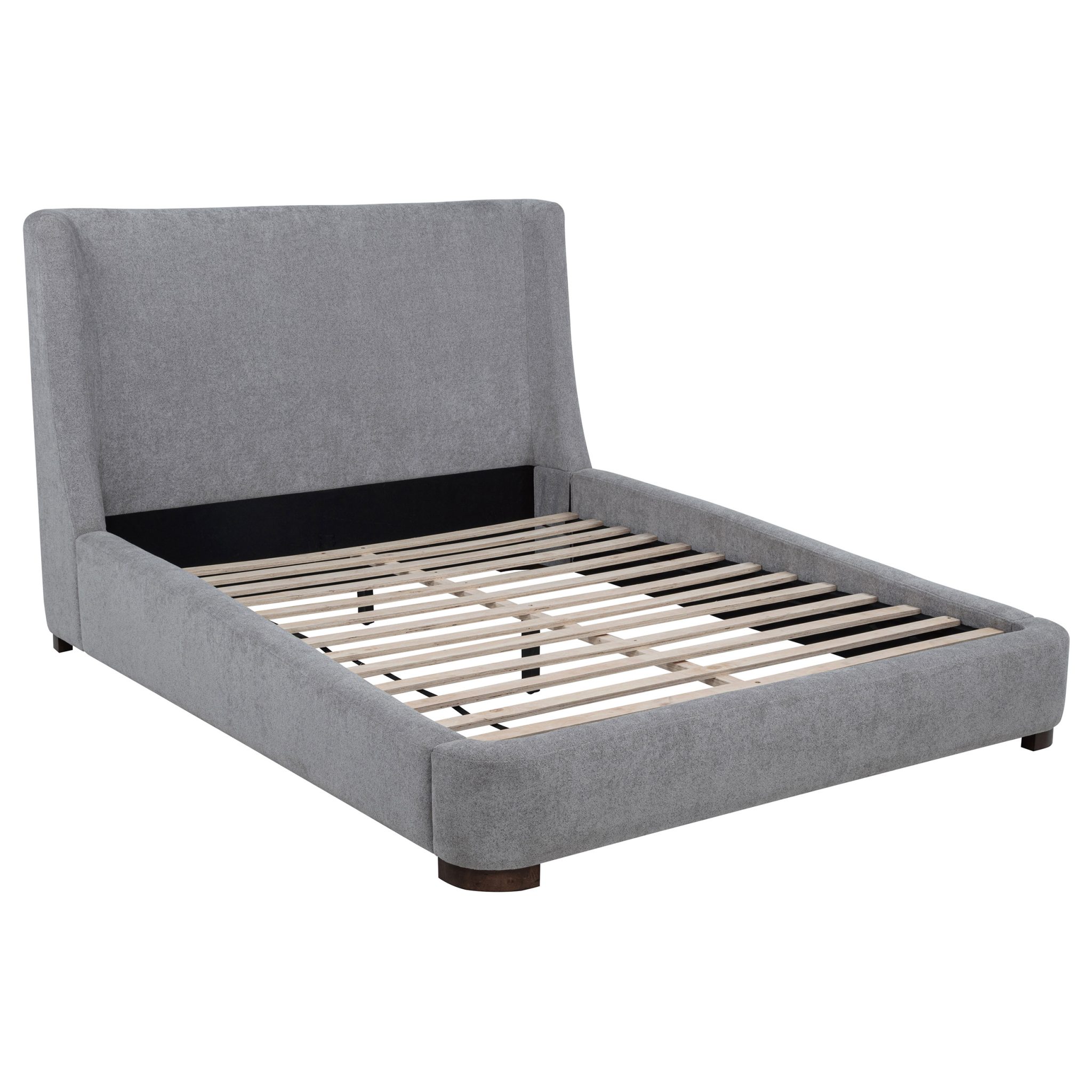 Rennes Wingback Platform Bed Grey - Image 2