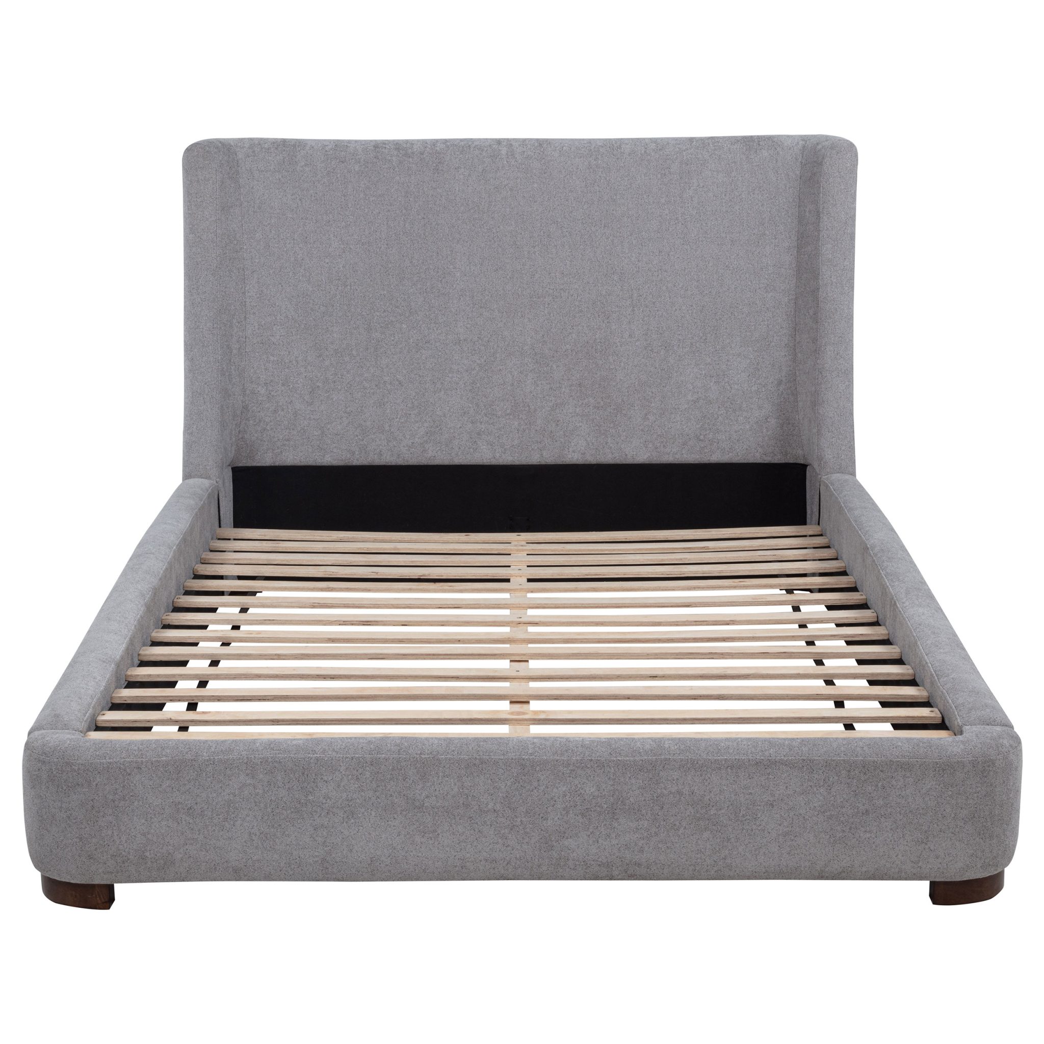 Rennes Wingback Platform Bed Grey - Image 4