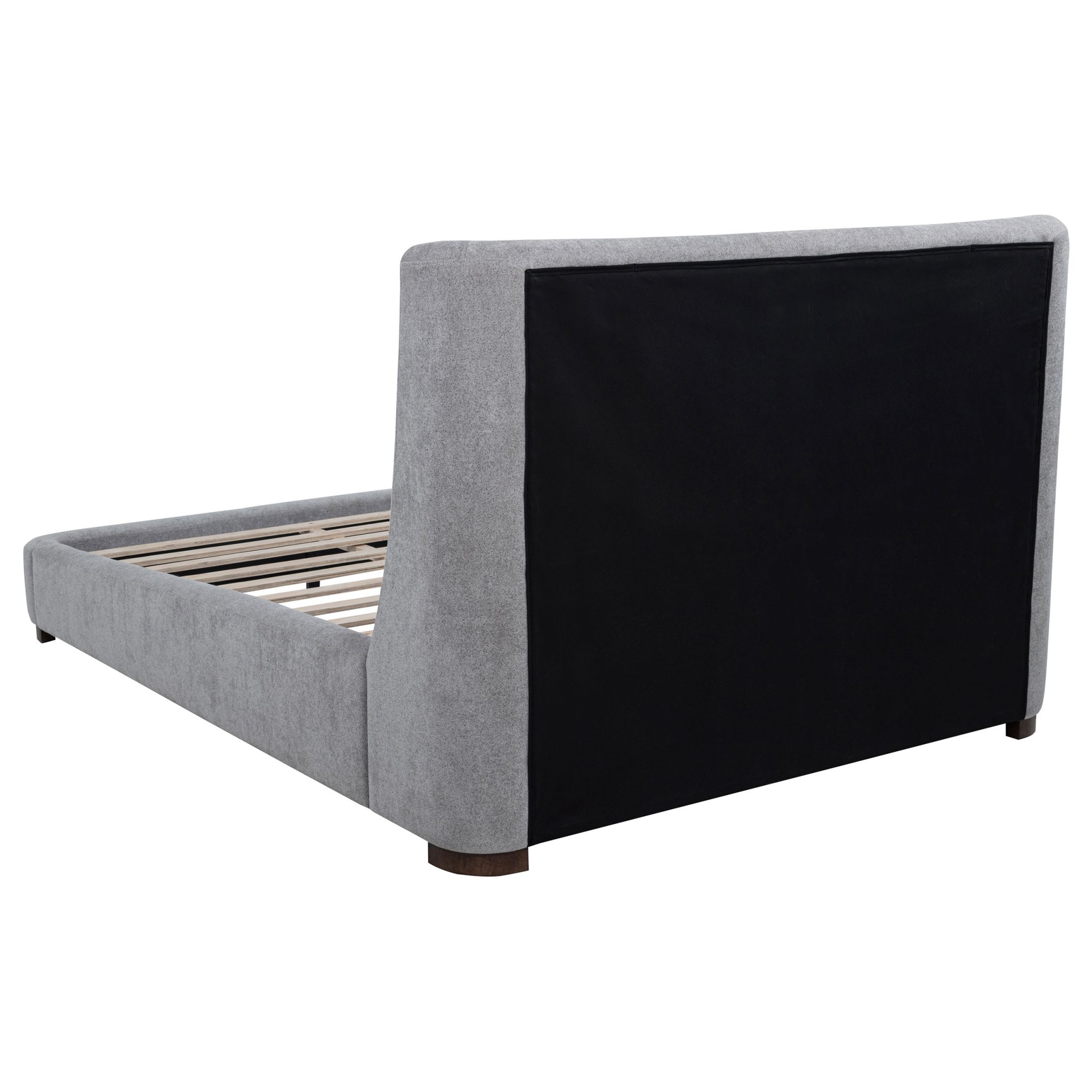 Rennes Wingback Platform Bed Grey - Image 5