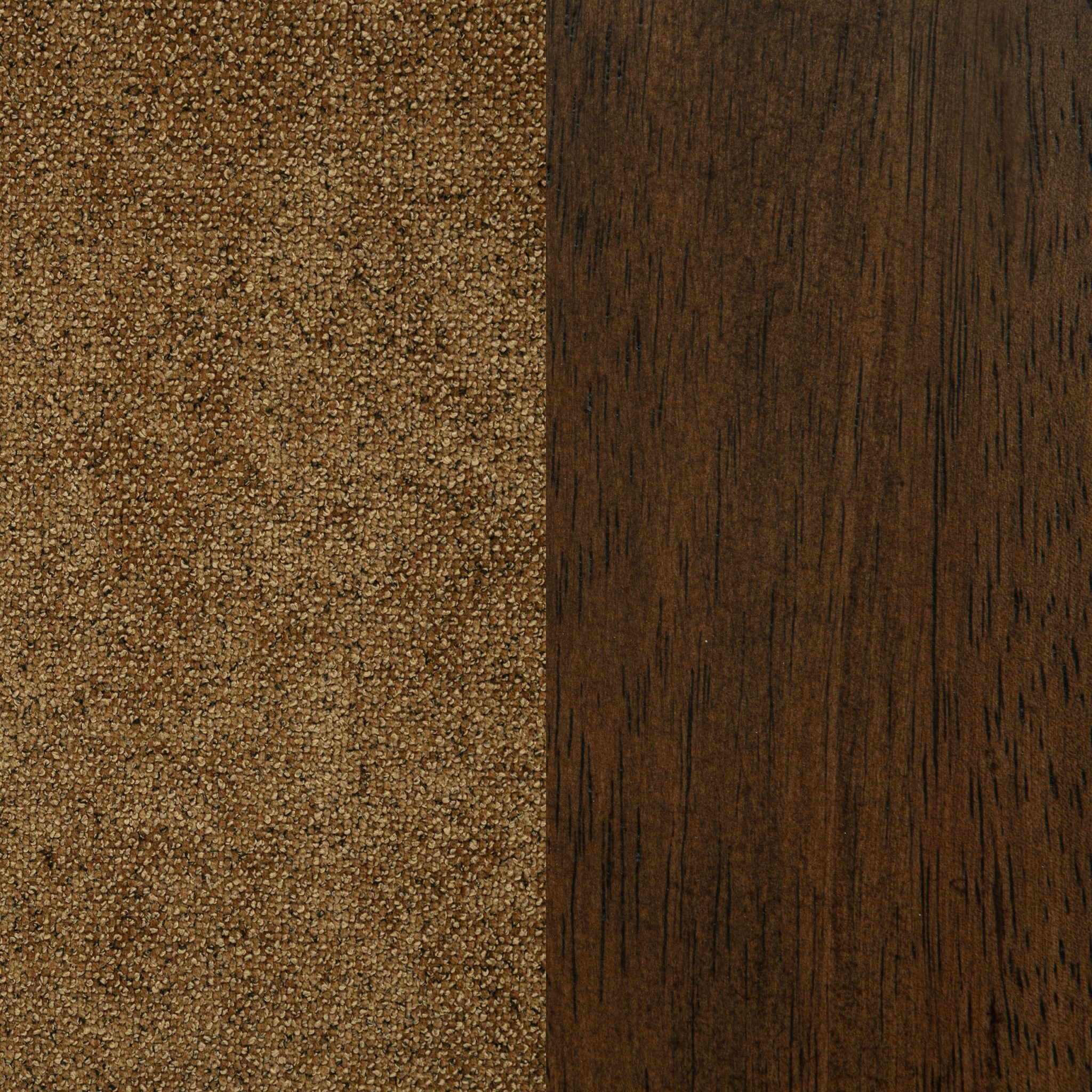 Baldacci Platform Bed Curry and Walnut - Image 10