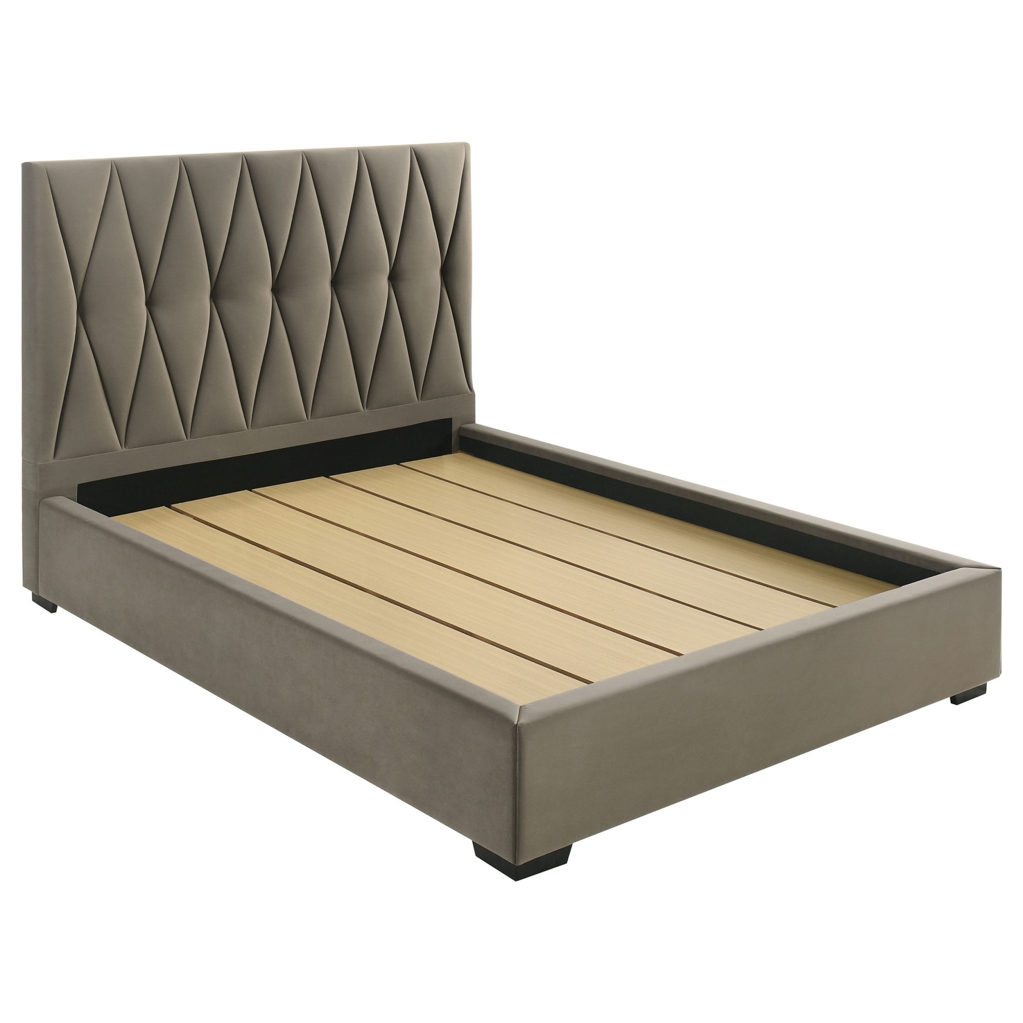 Delsea Platform Bed Light Brown - Image 2