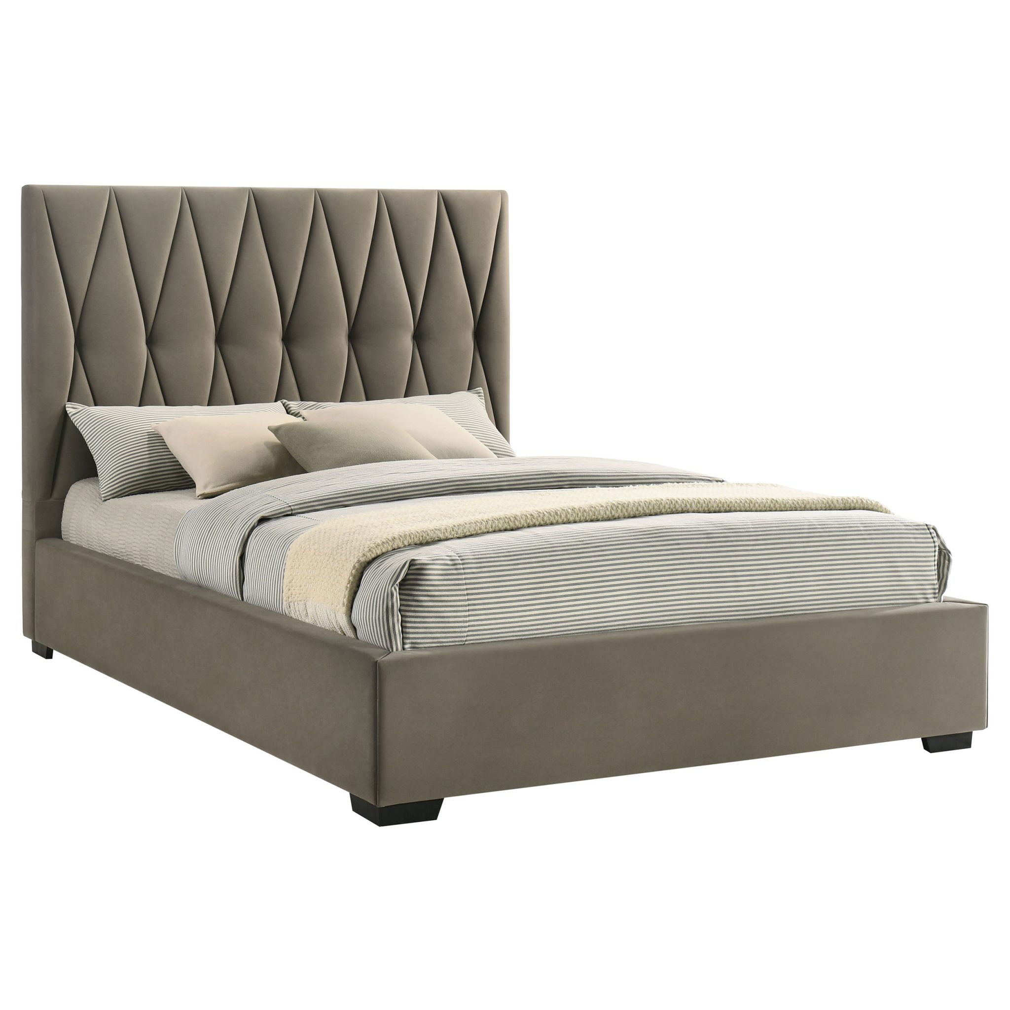 Delsea Platform Bed Light Brown - Image 3