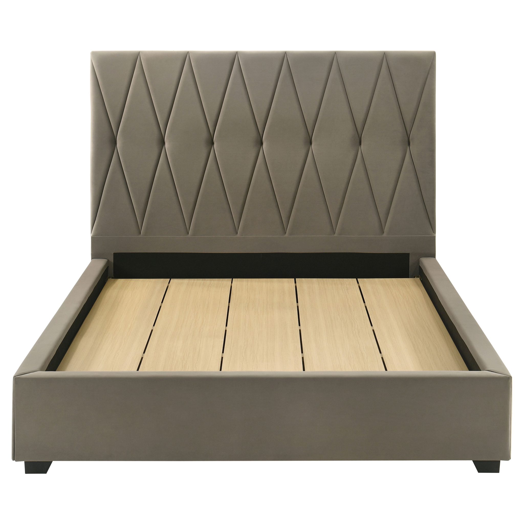 Delsea Platform Bed Light Brown - Image 4