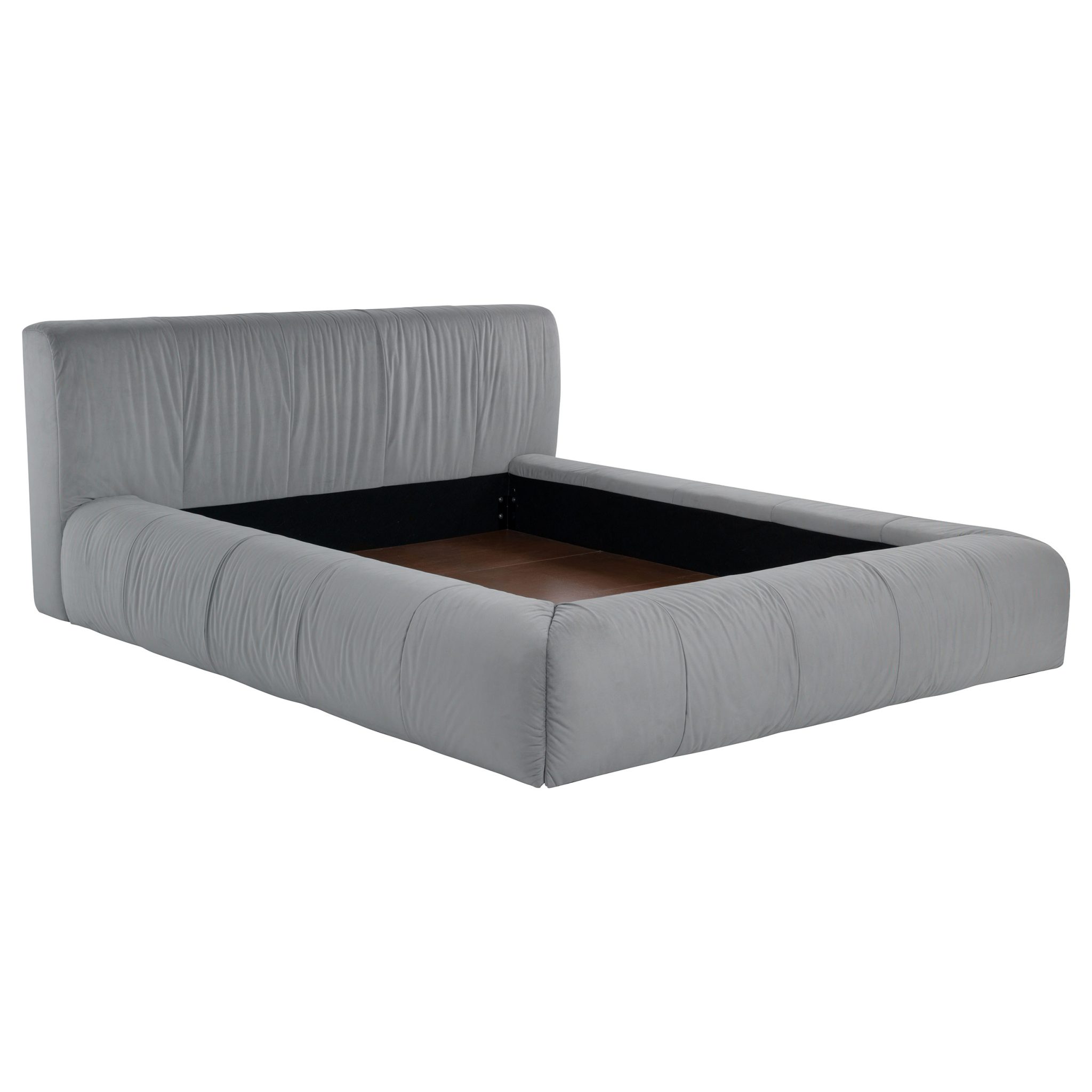 Wilshire Platform Bed Grey - Image 2
